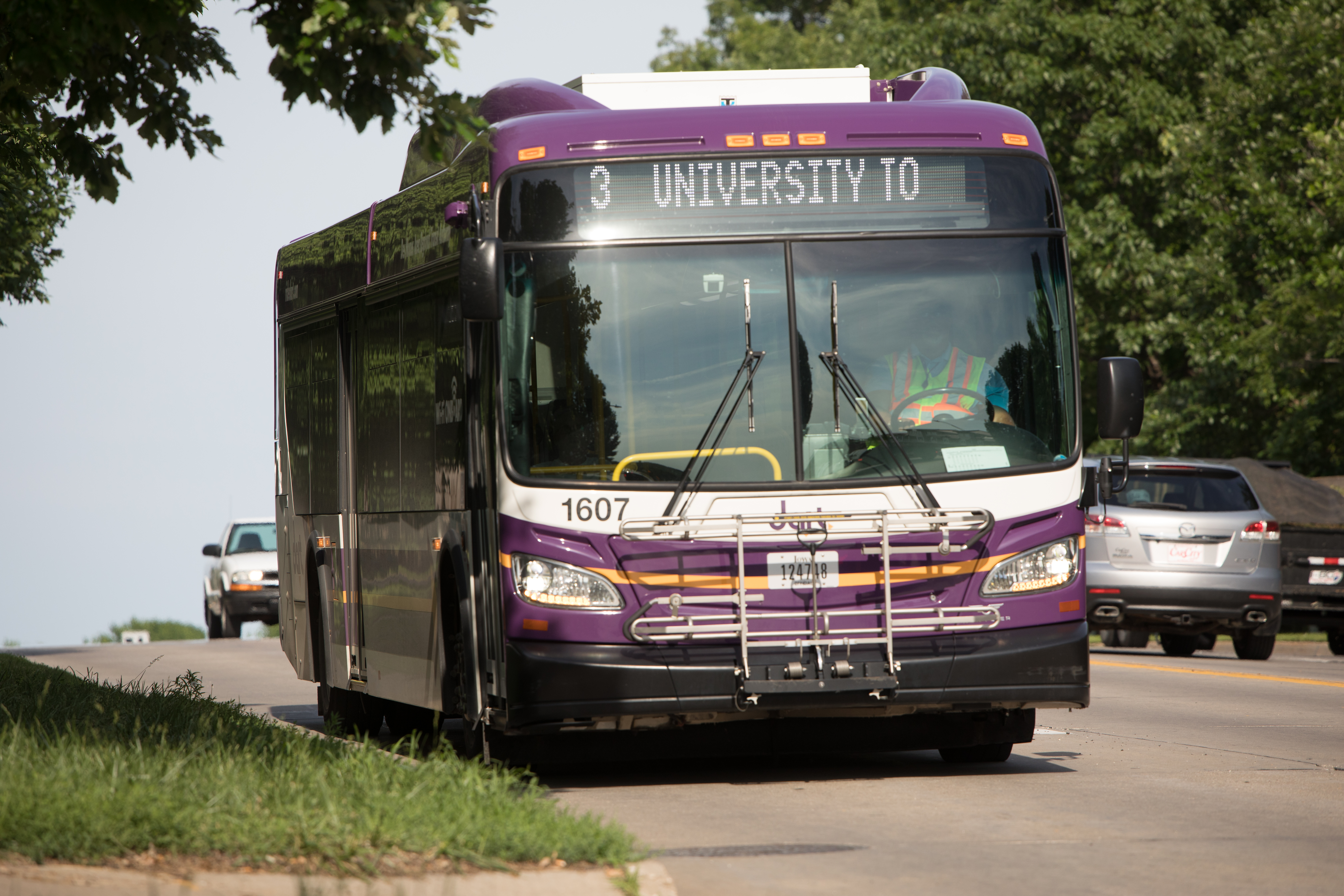 Photo of a DART bus