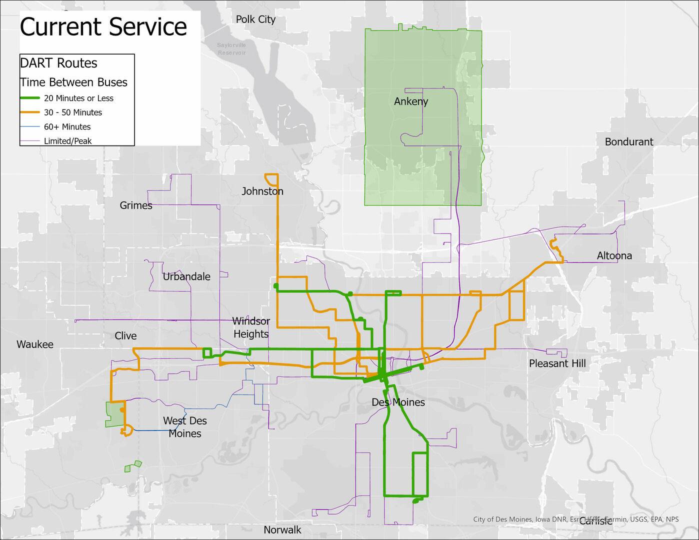 current service map