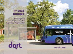 Budget Book Bus Cover FY23