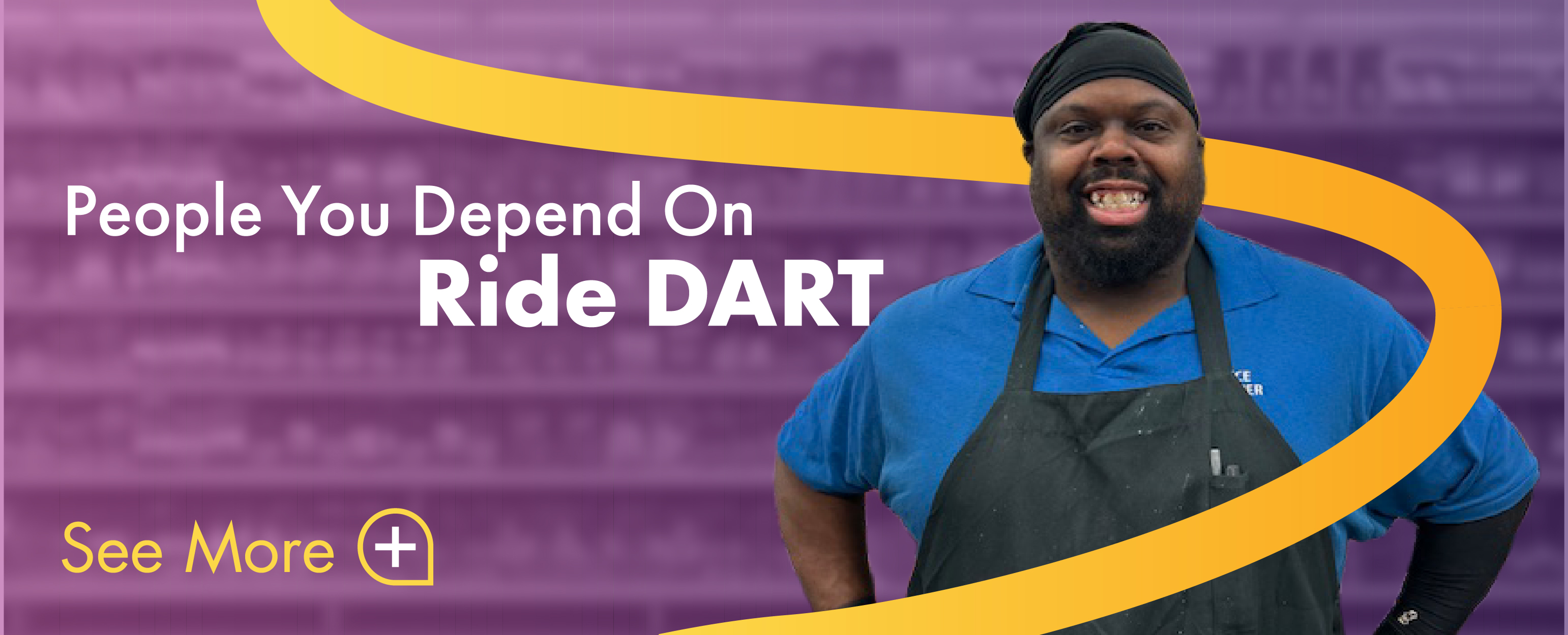 Button label with people you depend on ride dart press to learn more