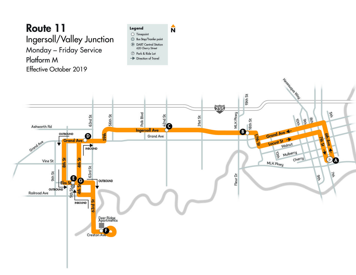 Dart Bus Routes Ankeny